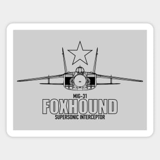 Mig-31 Foxhound Magnet